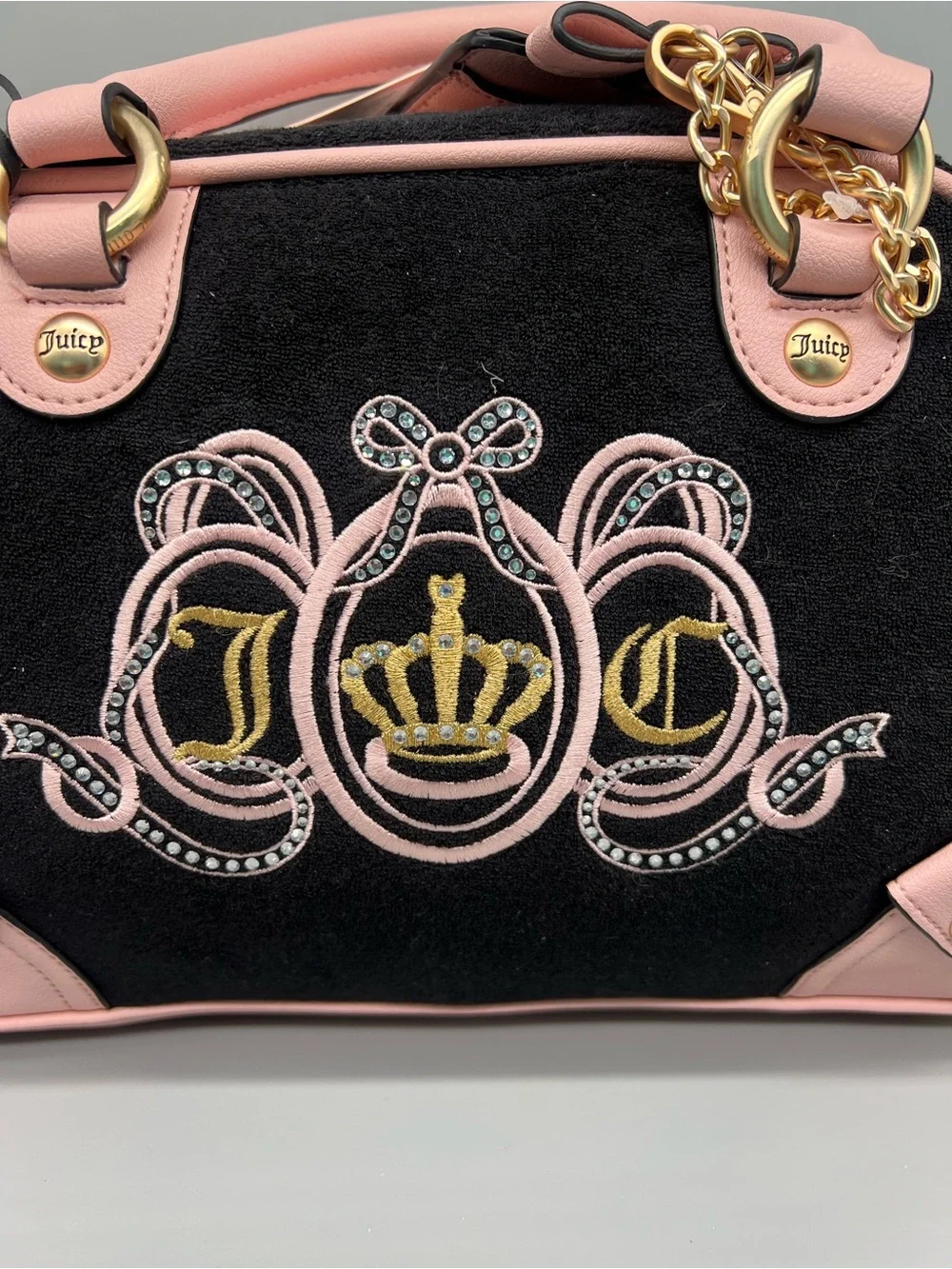 Juicy couture juicy lovers club bowler purse